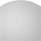 Ekena Millwork Arch Top Surface Mount PVC Gable Vent: Functional, w/ 3-1/2"W x 1"P Standard Frame, 16"W x 16"H GVPAR16X1601SF - alternate 5